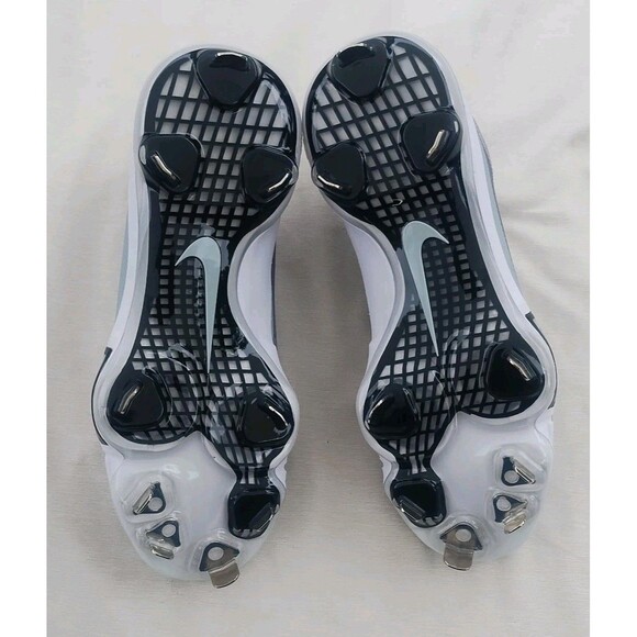 Nike Force Zoom Trout 9 Pro Baseball Cleats Gray White FB2907-002 Mens Size 7